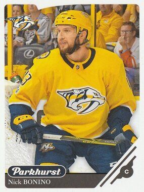 Nick Bonino - 2018/2019 Parkhurst Hockey Card